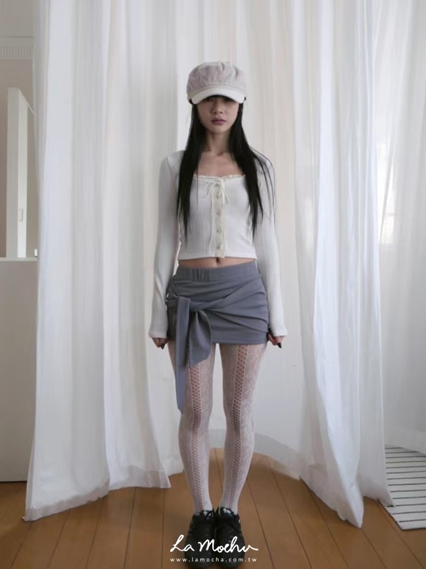 包臀綁帶棉質褲裙 (闆娘清單)